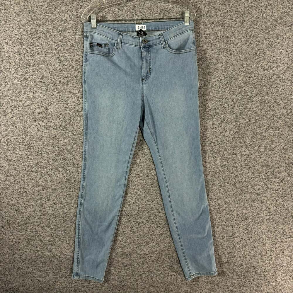 Kuhl Women's Size 12 Short Light Wash Kontour Flex Denim Skinny Jeans